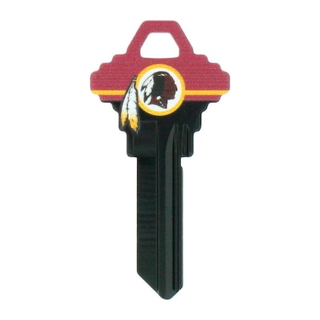 Hillman HILLMAN NFL Washington Redskins House/Office Key Blank 68 SC1 Single For Schlage Locks, PK6 89585